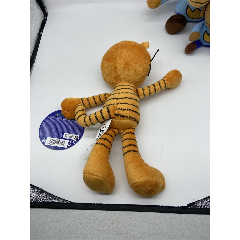 Jakks Pacific Dog Man Plush Set Petey the Cat DreamWorks 4 Piece Lot NWT - Picture 12 of 16